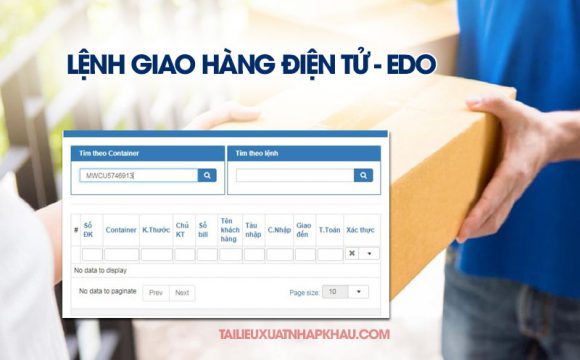 Lệnh giao hàng Delivery Order D/O